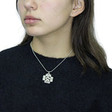 Cruz Griega Con Par De Corazones