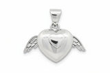 Dije De Corazón Con Alas