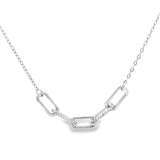 Collar Clips Mini con Circonias