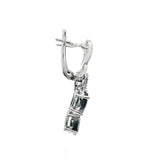 Juego Piedra Natural con Infinito de Circonia Zafiro