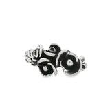 Anillo Pavonado Con Flores 7