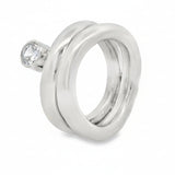 Anillo Con Piedra Solitaria 6