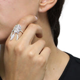 Anillo De Atrapasueños Plata Lisa