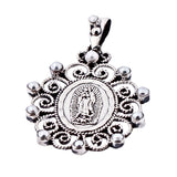 Medalla De Flor De La Virgen De Guadalupe
