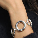 Pulsera de Aros de Plata