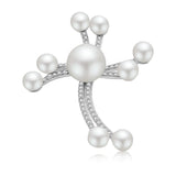 Cruz de Circonia con Perla