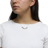 Collar con Eslabón de Circonia