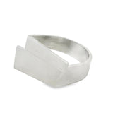 Anillo Opuesto De Plata 7