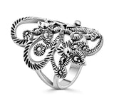 Anillo De Plata Con Marquesita #5