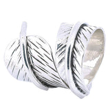 Anillo Hoja De Plata