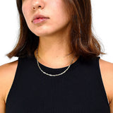 Cadena Trenzada De Plata