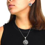 Juego De Plata Lisa Margaritas