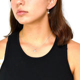 Juego De Plata Ojo Turco Con Circonia