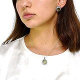 Juego de Plata con Circonia y Zultanita