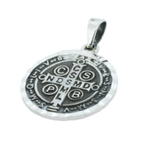 Medalla De San Benito De Plata