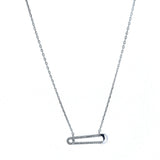 Collar Seguro De Plata Con Circonia-collar-Plarte