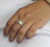 Anillo de Envuelto de Plata 10