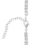 Collar de Tenis Plata con Circonia