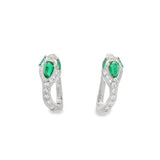 Juego de Vibora con Circonia Tenis Azul