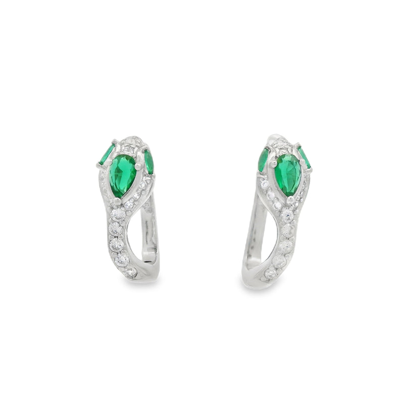 Juego de Vibora con Circonia Tenis Azul