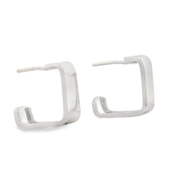 Arete Cuadrado de Plata