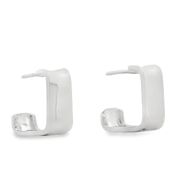 Arete Cuadrado de Plata