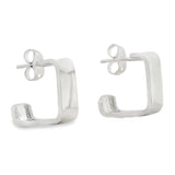 Arete Cuadrado de Plata