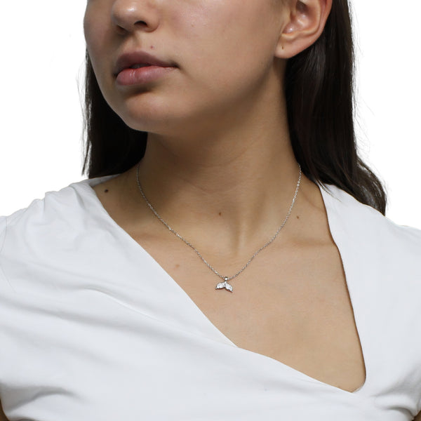 Collar Cola de Sirena con Circonias