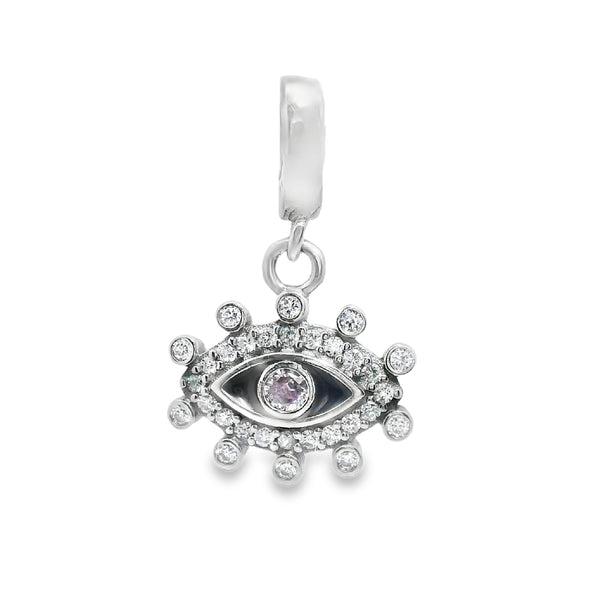 Charm Ojo con Circonias