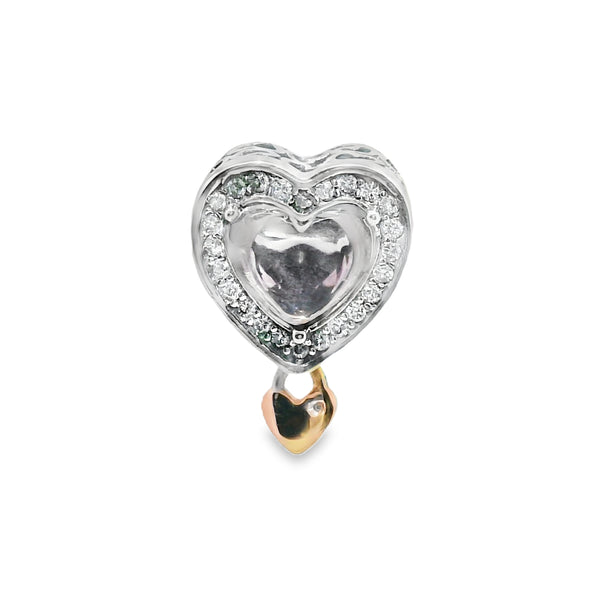 Charm "MOM" con Circonias