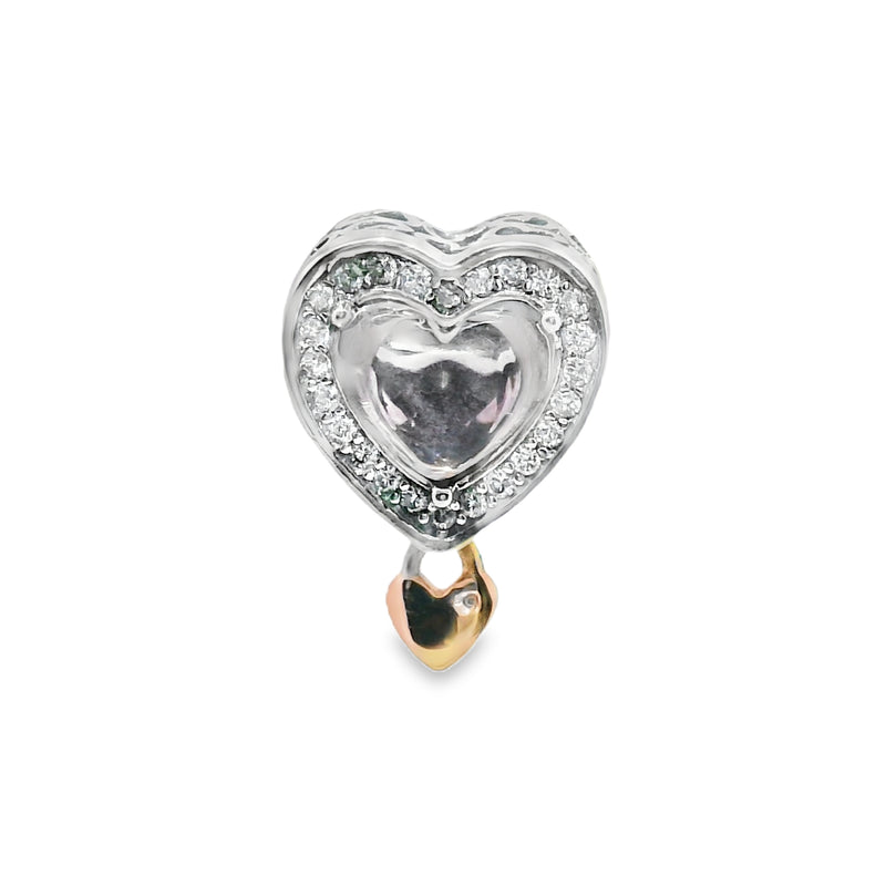 Charm "MOM" con Circonias