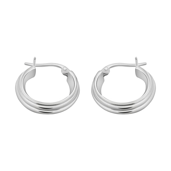 Arracadas De Plata 2CM