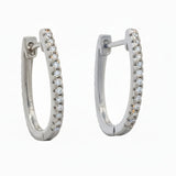 Arracada de Hilera de Circonia