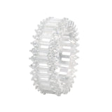 Argolla de Circonia en Baguette #5