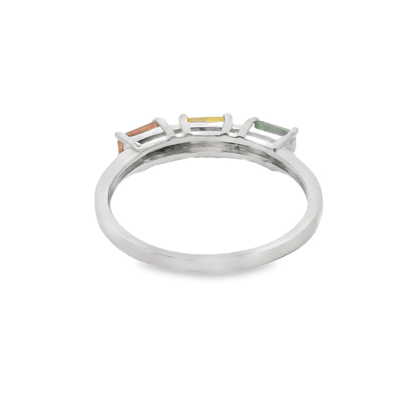 Anillo Piedra Natural Turmalina Rectangular Turmalina / 9