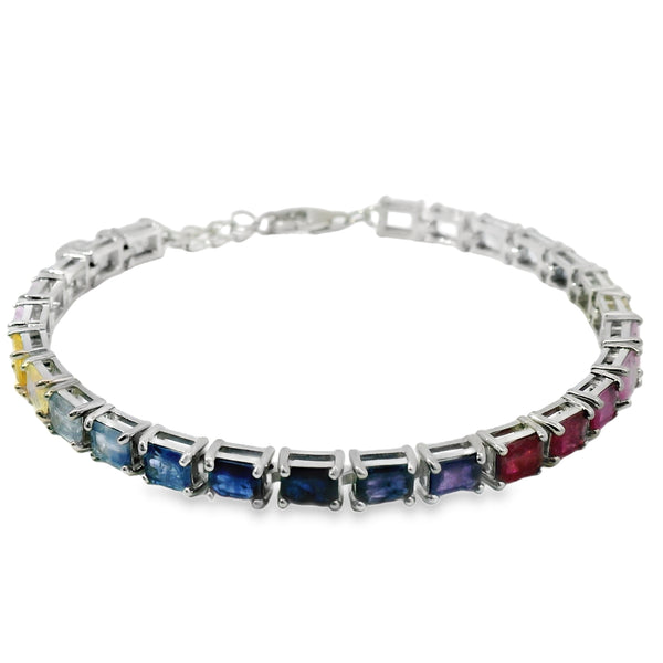 Pulsera Piedra Natural Rectangular