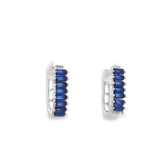 Arracada de Circonia Mini Azul