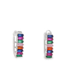 Arracada de Circonia Mini Azul