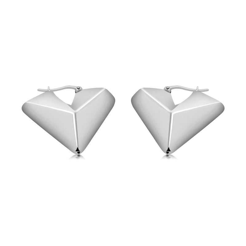 Arracadas De Cono Plata Lisa