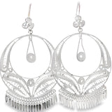 Arete Encanto Circular De Plata