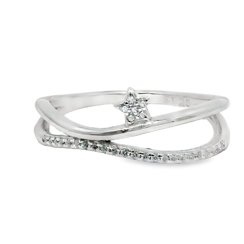 Anillo Estrella de Circonia 7