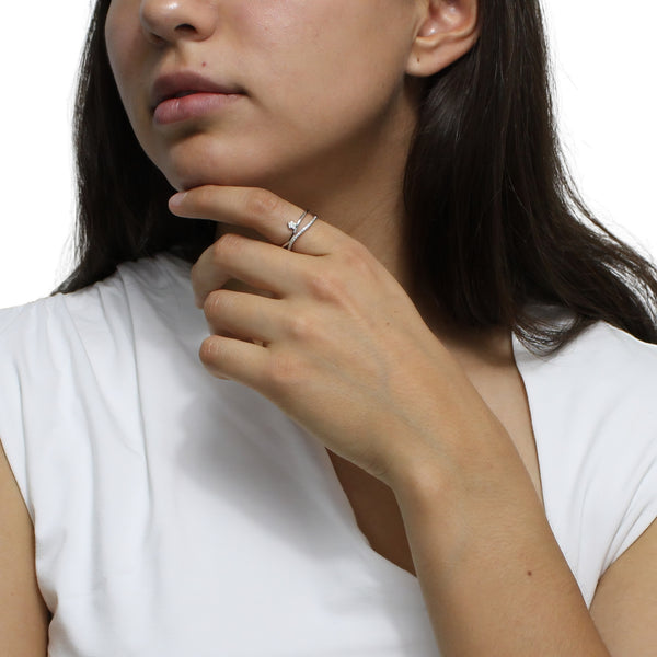 Anillo Estrella de Circonia