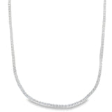 Collar Circonia Con Destello Brillante