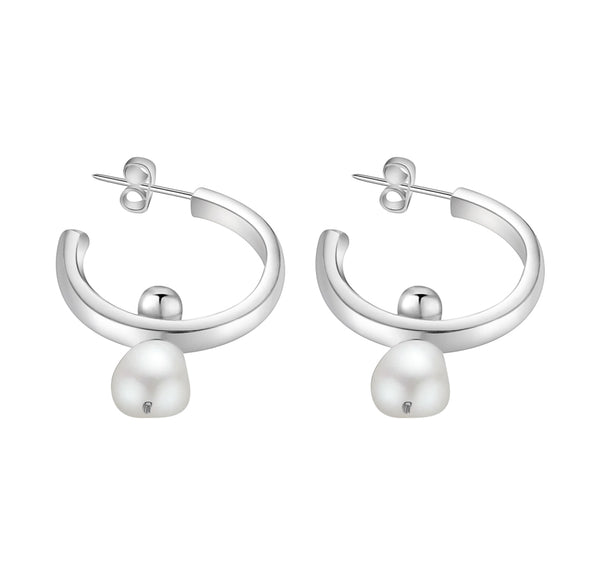 Arracadas Con Perla