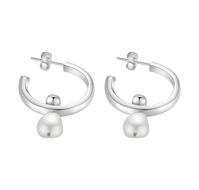 Arracadas Con Perla