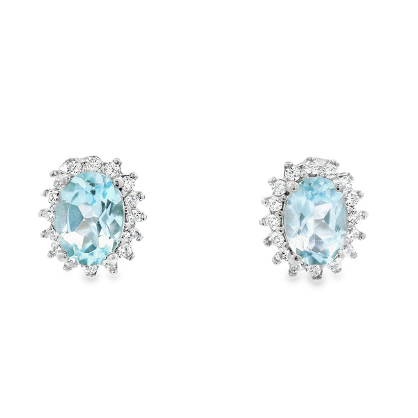 Aretes de Piedra Natural Chicos