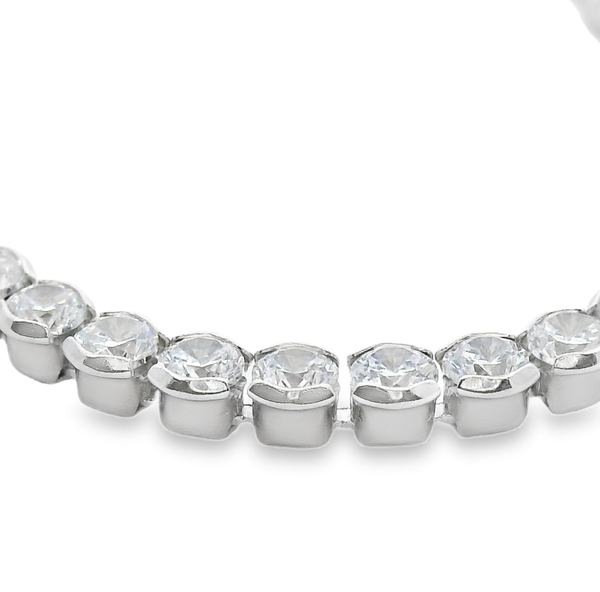 Cadena de plata brillante