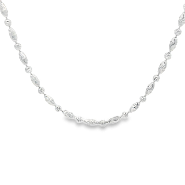 Cadena Bolita y Ovalo