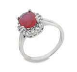 Anillo de Piedras Preciosas con Circonia