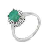 Anillo de Piedras Preciosas con Circonia